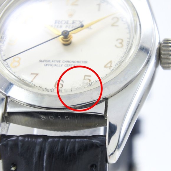 Rolex ROLEX Bubble Back Watch Oyster Perpetual cal.2789-1 (ETA) 5015 Stainles... - Picture 5 of 11